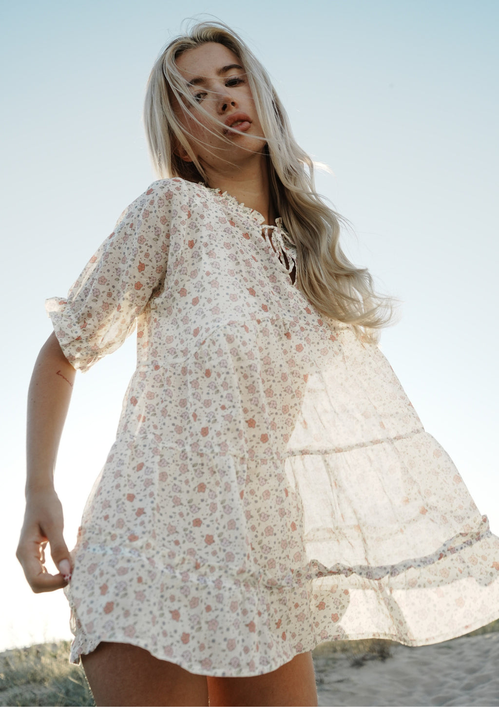 FLORALS sleep dress